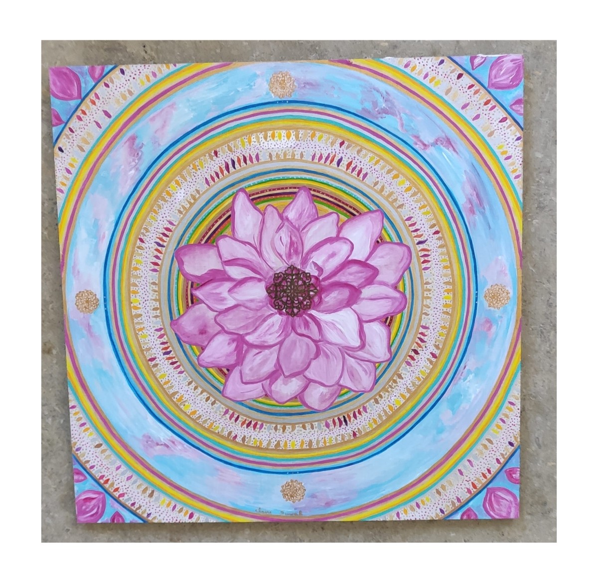 Lotus rose